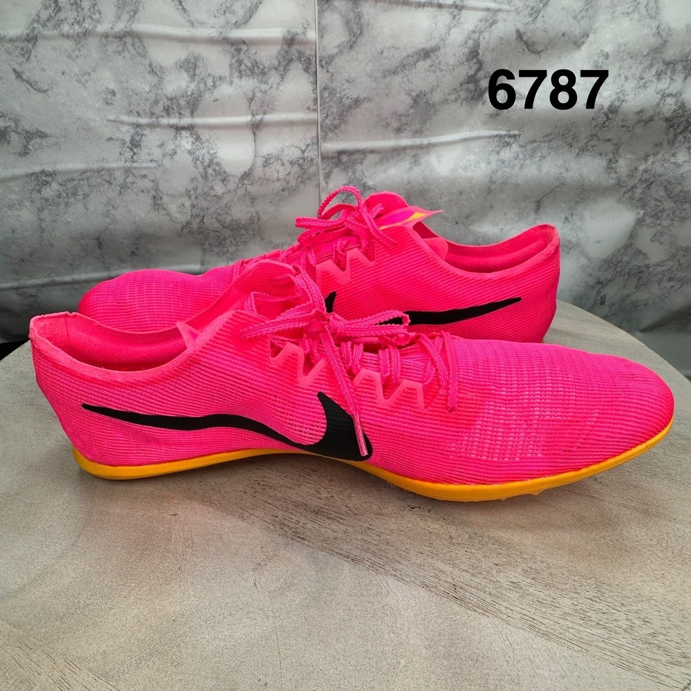 Nike Zoom Mamba 6 Track Spikes Mens Size 15 Hyper Pink Distance Racing Shoes New